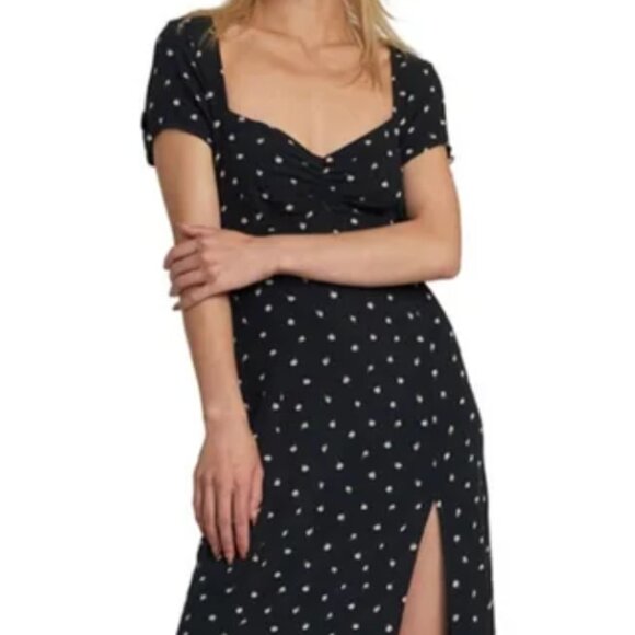 RVCA Secrets Midi Dress Large - Picture 1 of 8